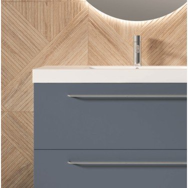 Mueble de baño suspendido TWIST con encimera Suri 2