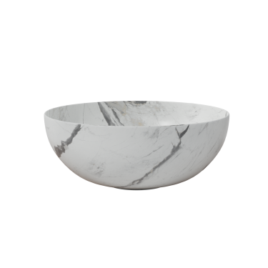 Lavabo PIPA marmoleado blanco