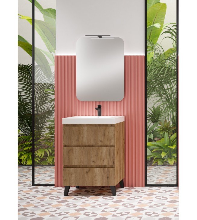 03 SOHO | Mueble de baño al suelo 60 cm