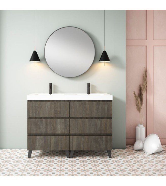 03 SOHO | Mueble de baño al suelo 120 cm