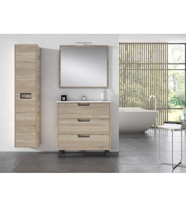 02 JAZMIN | Mueble de baño al suelo 60 cm