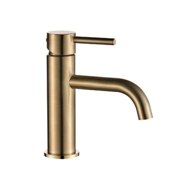 Grifo monomando Trento oro cepillado