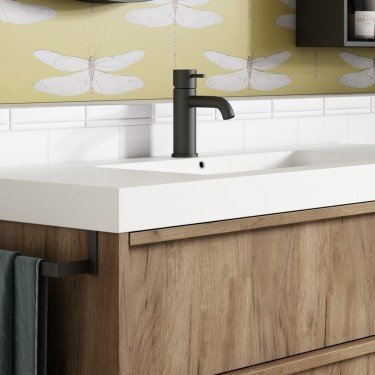 Grifo monomando Trento negro mate 2