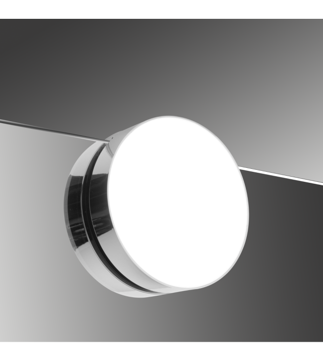 Aplique de luz LED Moon para baño Aplique de luz LED Moon para baño