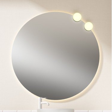 Aplique de luz LED Moon para baño 2