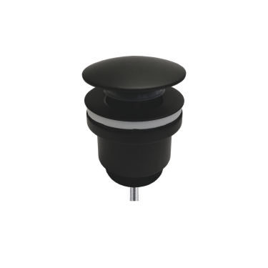 Válvula clic clac negro mate