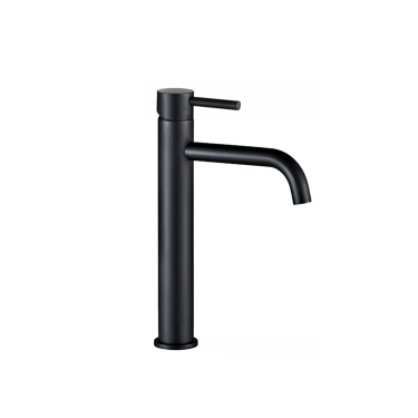 Grifo monomando alto negro