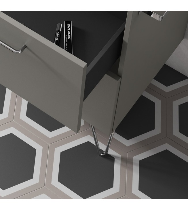 Juego Pata cromada curva Juego Pata cromada curva