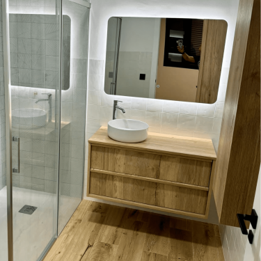 Lavabo Vosso Blanco mate 2