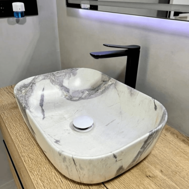 Lavabo Pietra Blanco 2