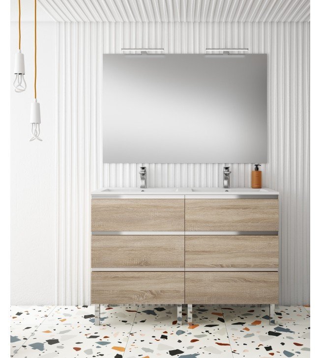 02 LULU| Mueble de baño al suelo 120 cm