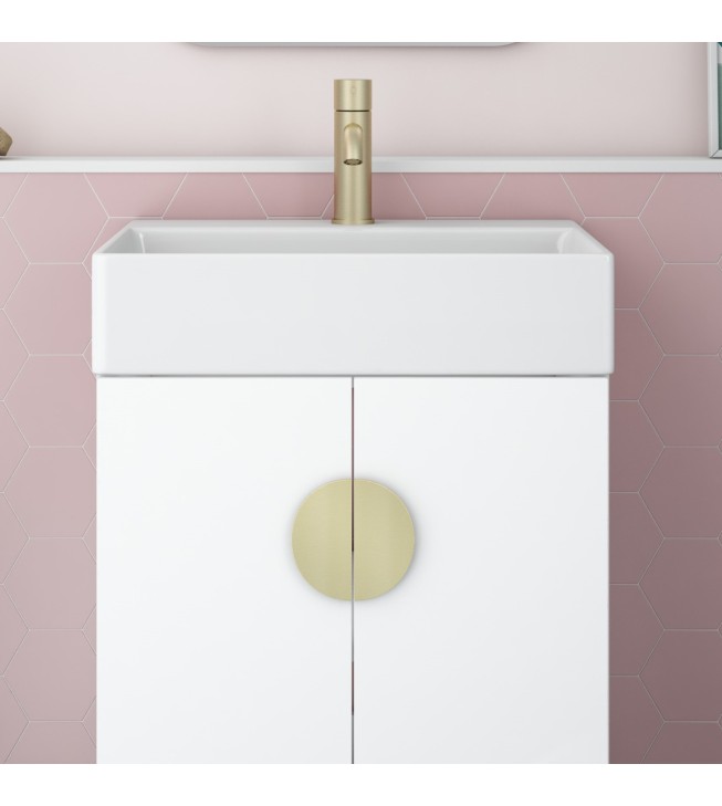 Mueble de baño suspendido NANO fondo reducido con lavabo Gross Mueble de baño suspendido NANO fondo reducido con lavabo Gross