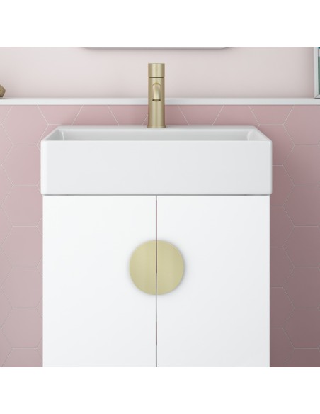 Mueble de baño suspendido NANO fondo reducido con lavabo Gross